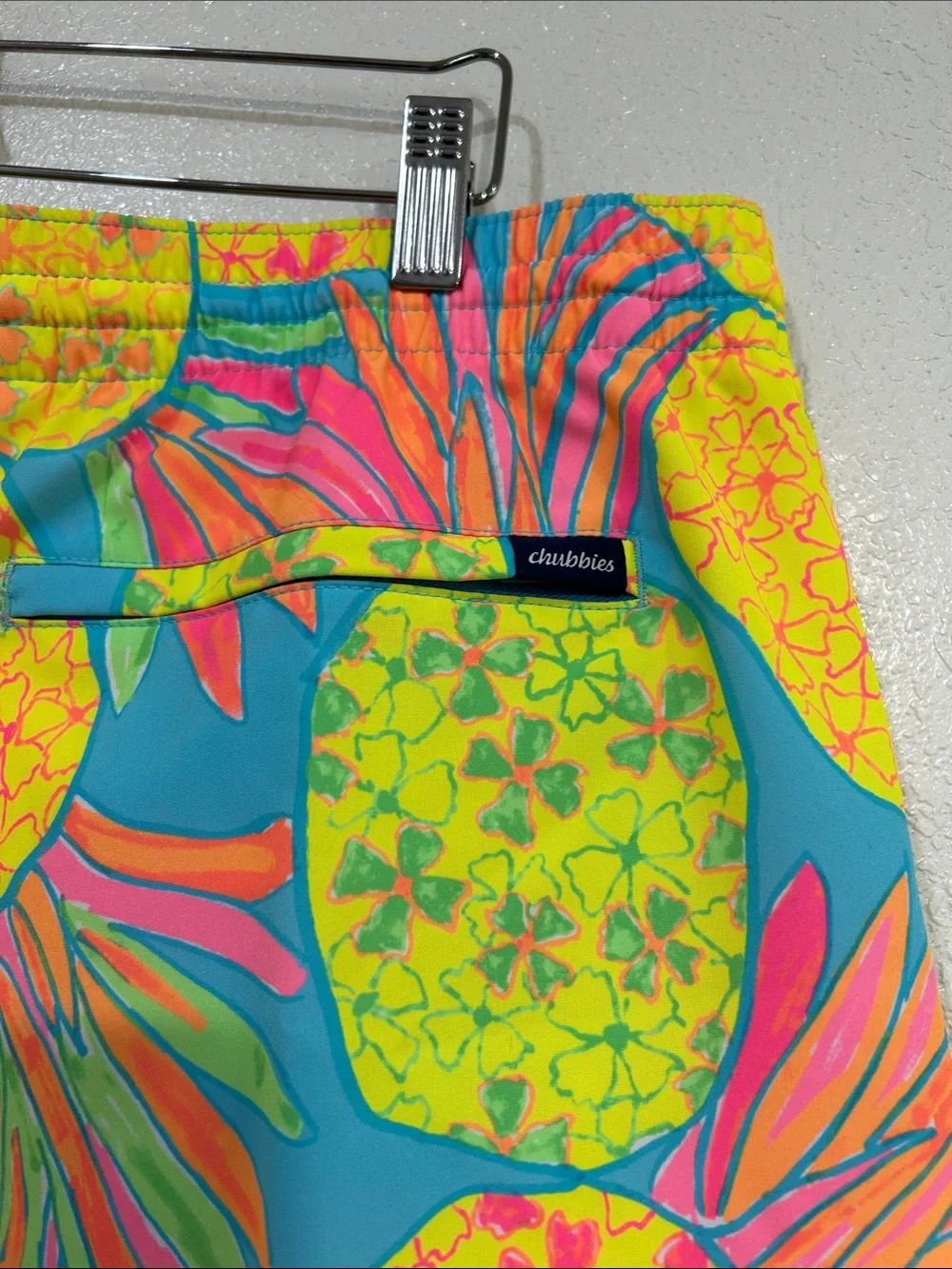 CHUBBIES  Men’s 5.5” Classic Swim Truck The Hooligans Pineapple Multi Sz XXL New